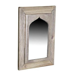 Καθρέπτης τοίχου Nextdeco Tribeca ξύλο teak Υ39x3x20εκ.