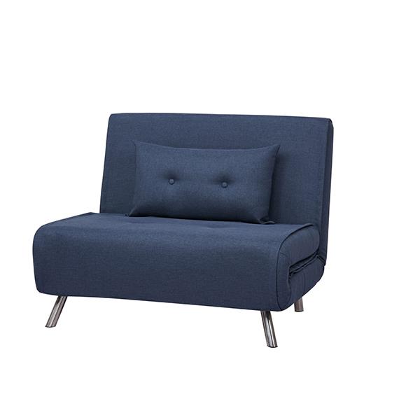 Πολυθρόνα κρεβάτι Nextdeco Berlin denim Υ92x100x91εκ. - Image 2