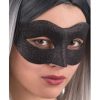 Μάσκα προσώπου glitter μαύρη