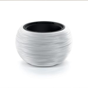 Γλάστρα - κασπώ Furu λευκό Y23x∅37,8εκ.