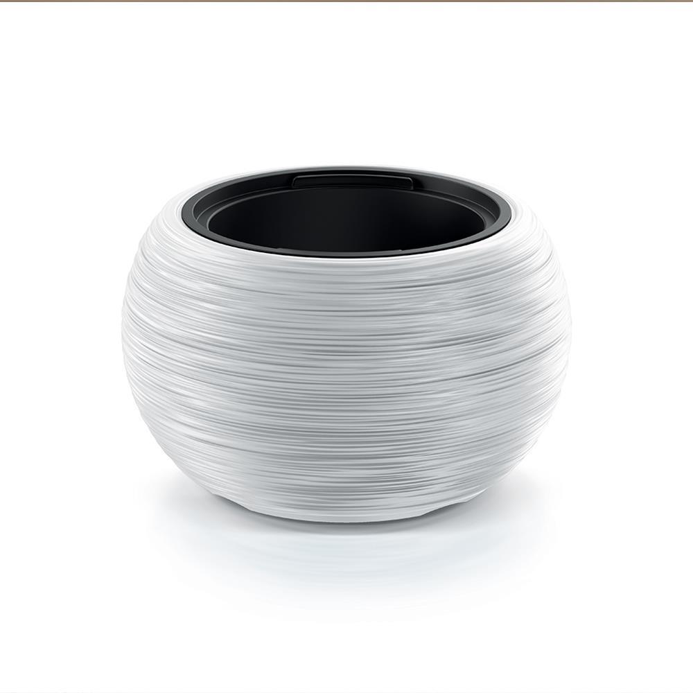 Γλάστρα - κασπώ Furu λευκό Y23x∅37,8εκ.