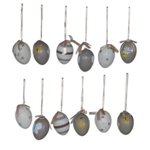 Σακουλάκι με 12 διακοσμητικά πασχαλινά αυγά #2