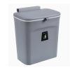 Κάδος απορριμμάτων 9lt, Y30x26x16εκ. για τα ντουλάπια γκρι