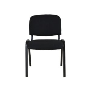 Καρέκλα επισκέπτη Nextdeco μαύρη Υ81,5x58x54,5εκ.