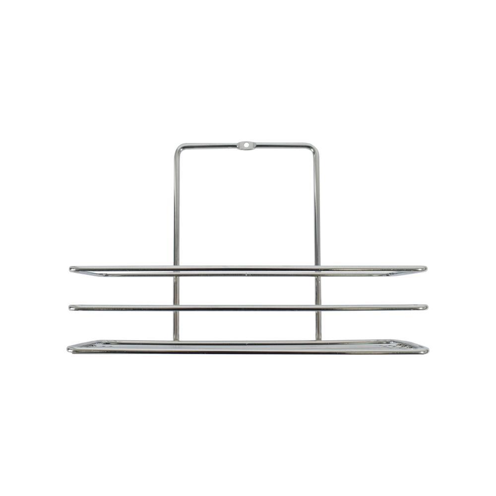 Ράφι μπάνιου Nextdeco επιχρωμιωμένο ατσάλι Υ16x8x23εκ - Image 3
