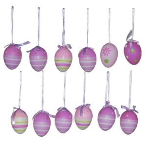 Σακουλάκι με 12 διακοσμητικά πασχαλινά αυγά #8