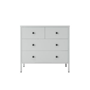 Ραφιέρα μεταλλική Nextdeco με 3 συρτάρια Υ82x83x40εκ.