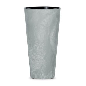 Γλάστρα - κασπώ Tubus betton γκρι Y76,2 x Φ25εκ.