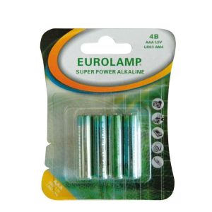 Μπαταρίες Αλκαλικές 1,5V ΑΑΑ LR6  4τεμ.
