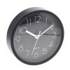 Ρολόι τοίχου μαύρο Ø20εκ.
