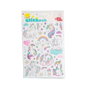 Αυτοκόλλητα Unicorn 2 σελίδες 98 σχέδια 17x23εκ