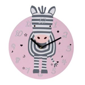 Ρολόι τοίχου "Ζέμπρα" Ø26εκ.