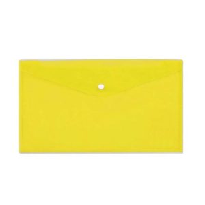 Φάκελος κουμπί PP κίτρινος Α4 Υ32x24εκ.