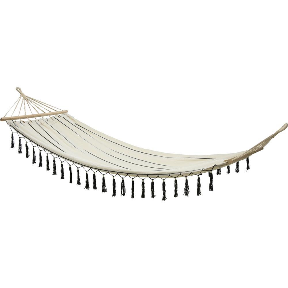 Αιώρα boho style με κρόσσια εκρού 200/280x100εκ.