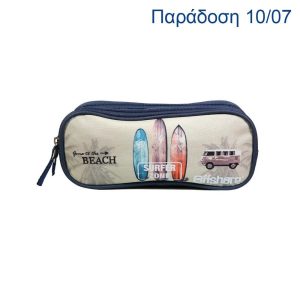 Bagtrotter κασετίνα "Surfer Zone ",Y10x7x23εκ, με 2 θήκες