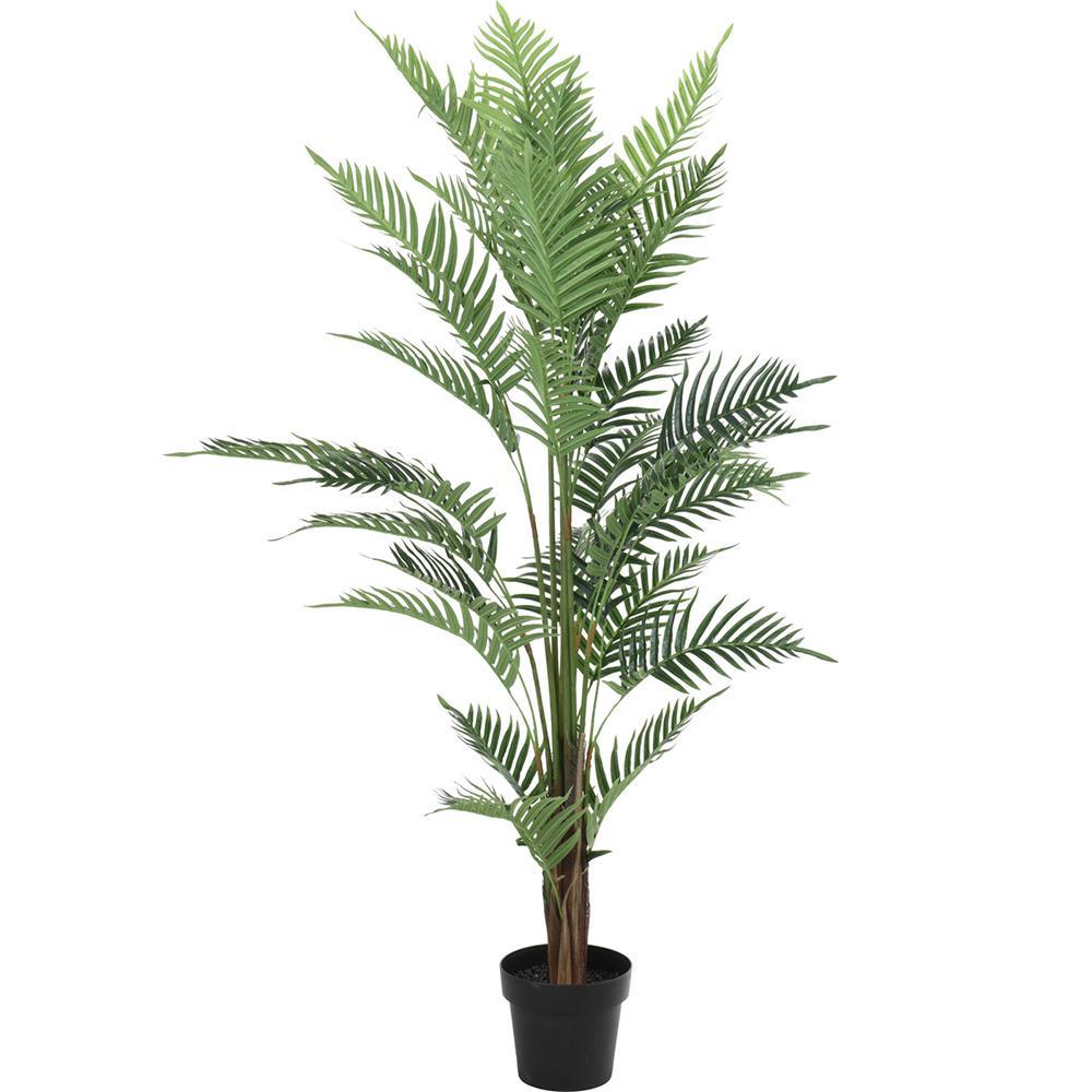 Φτέρη τεχνητή Υ150εκ. σε μαύρη πλαστική γλάστρα