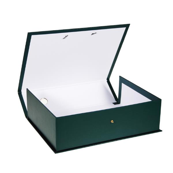 Next κουτί σκληρό classic "Συμβόλαια" πράσινο Υ37x28x10εκ. - Image 4