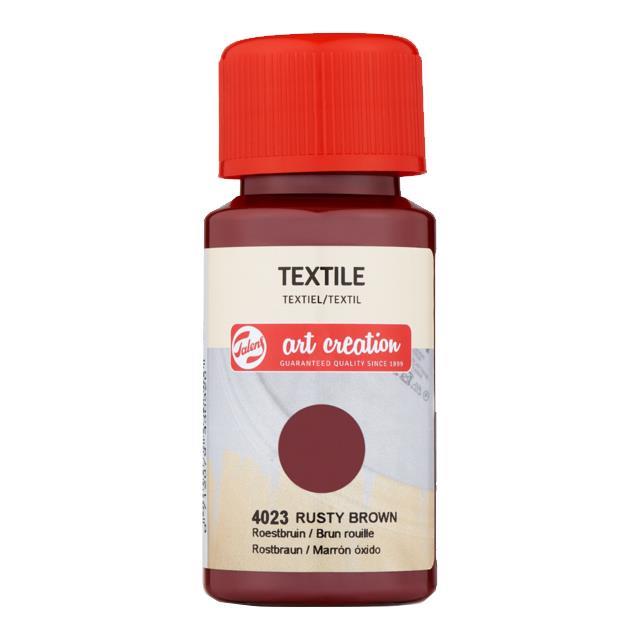Talens χρώμα textile 4023 rusty brown 50ml - Image 2