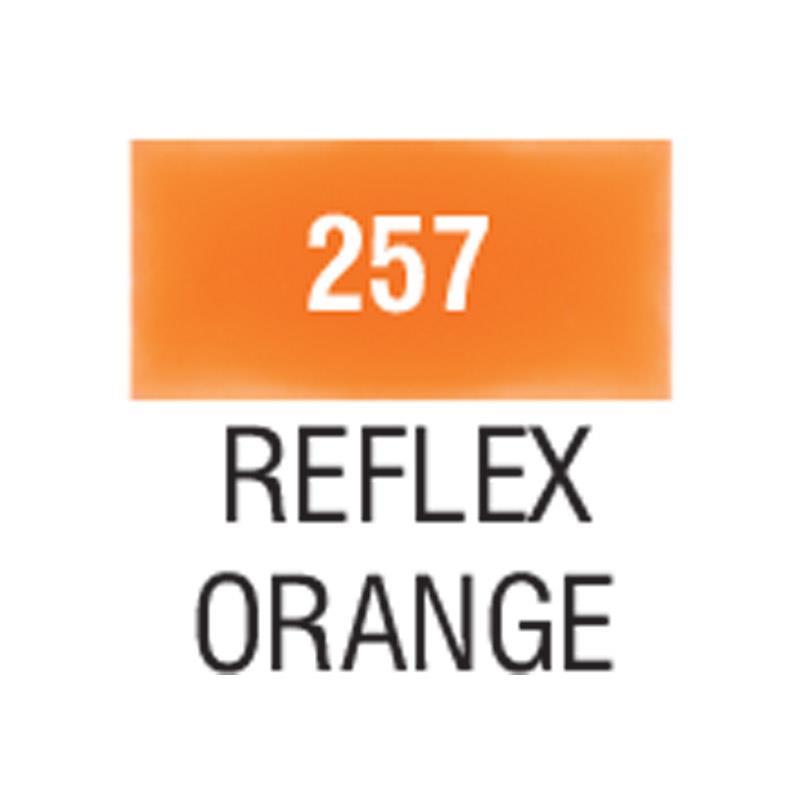 Talens χρώμα decorfin textile 257 reflex orange 16ml - Image 2