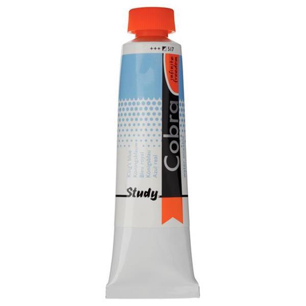 Talens Cobra Study water mixable oil 517 kings blue 40ml. - Image 2