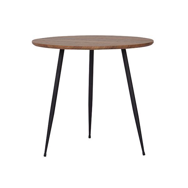 Τραπεζάκι στρογγυλό Nextdeco ξύλινο Υ51x60x45εκ - Image 2