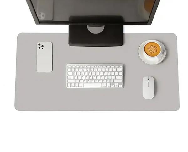 Θερμαινόμενη επιφάνεια - mousepad γραφείου 60x36εκ, γκρι - Image 6