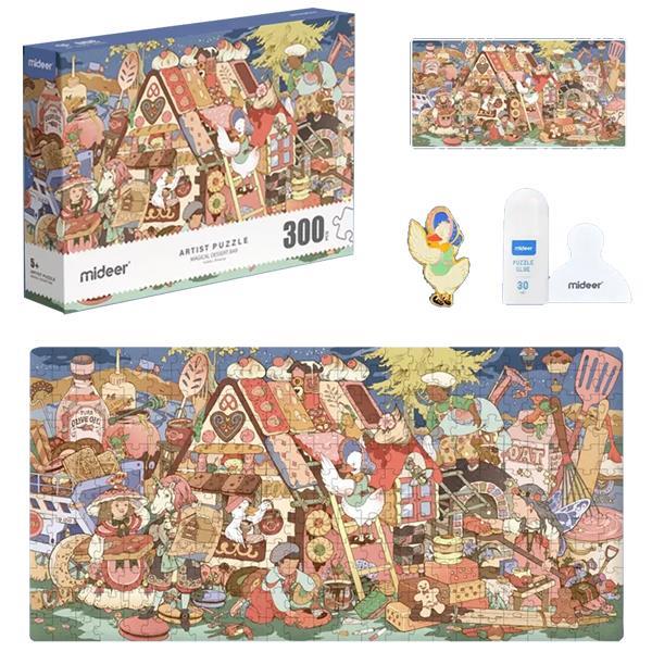 Mideer παζλ Artist - Magical Desert Bar 300 τεμαχίων με pin - Image 2