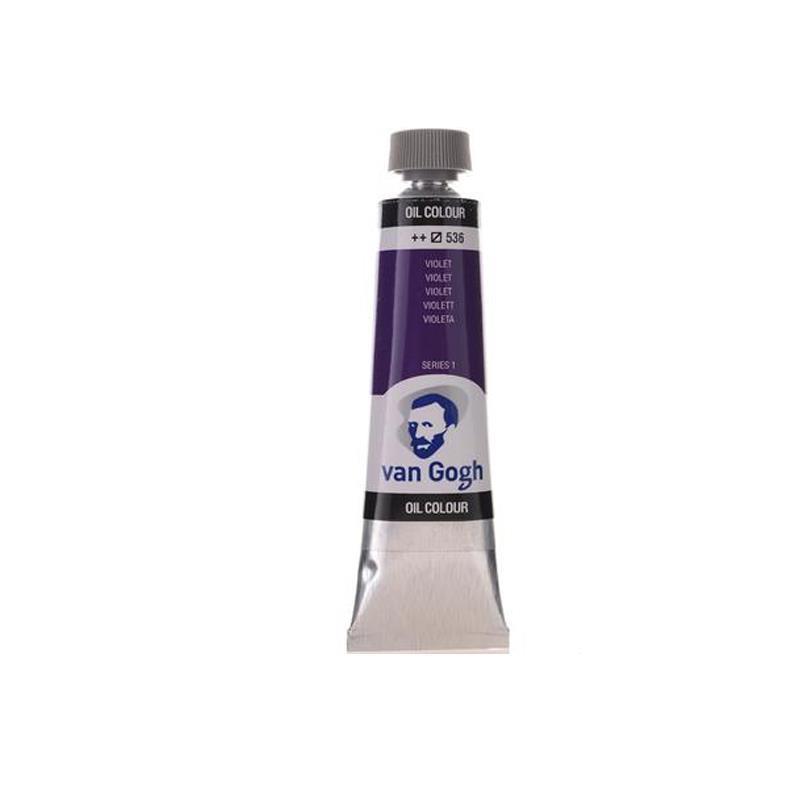 Talens van gogh χρώματα λαδιού 60ml (536-Violet) - Image 2