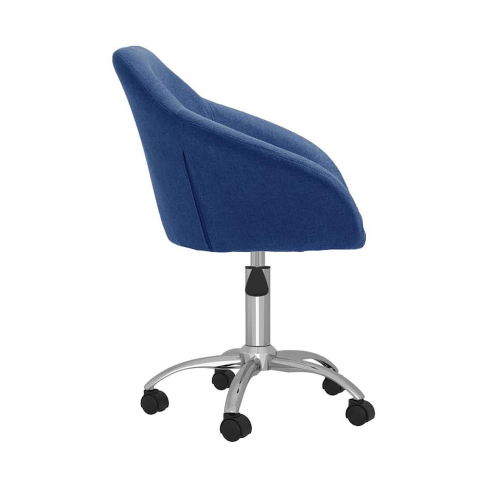 Καρέκλα γραφείου υφασμάτινη Nextdeco Jasper μπλε - πετρόλ
Υ88-78x54x54 εκ - Image 6