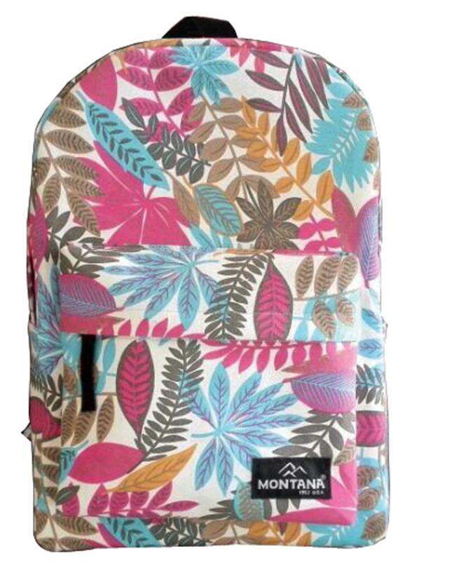 Montana τσάντα πλάτης εφηβική φύλλα με 1 θήκη 40x28x12εκ. - Image 2