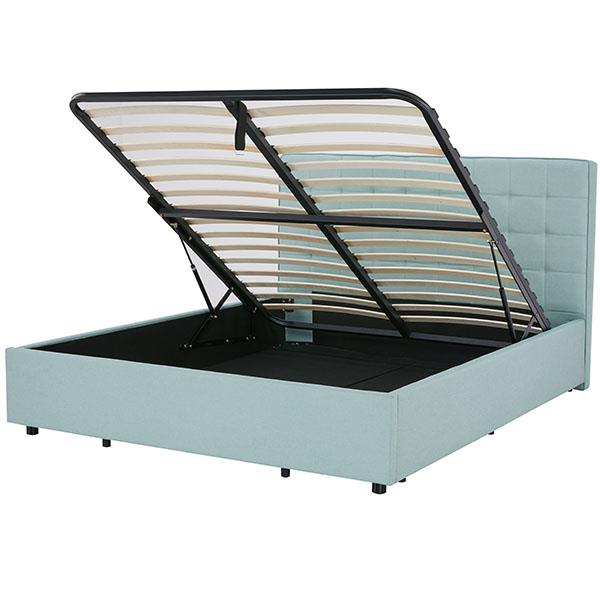 Κρεβάτι με αποθηκευτικό χώρο Nextdeco Soho γαλάζιο Υ110x200x160εκ. - Image 6