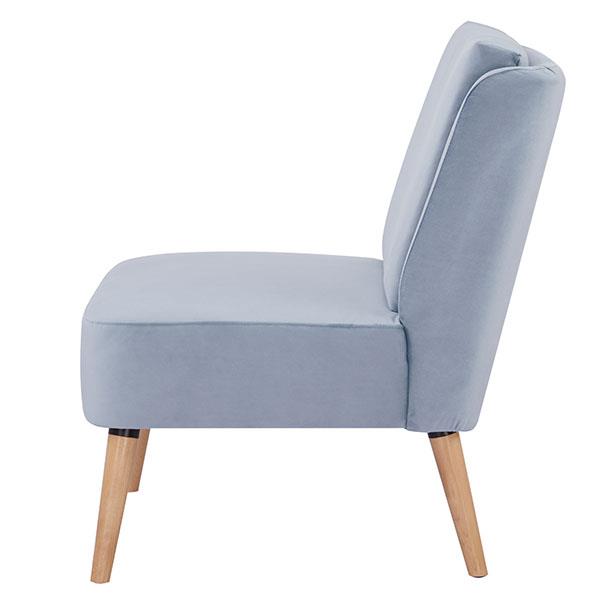Πολυθρόνα Nextdeco London γαλάζια Υ82x61x75εκ. - Image 5