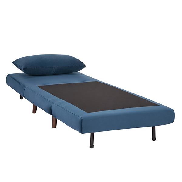 Πολυθρόνα κρεβάτι Nextdeco Stockholm μπλε Υ90x76x81εκ. - Image 6