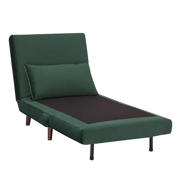 Πολυθρόνα κρεβάτι Nextdeco Stockholm πράσινο Υ90x76x81εκ. - Image 5