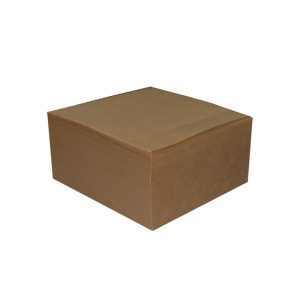 Next κύβος κολλητός κραφτ καφέ 500φυλ.10x10εκ.