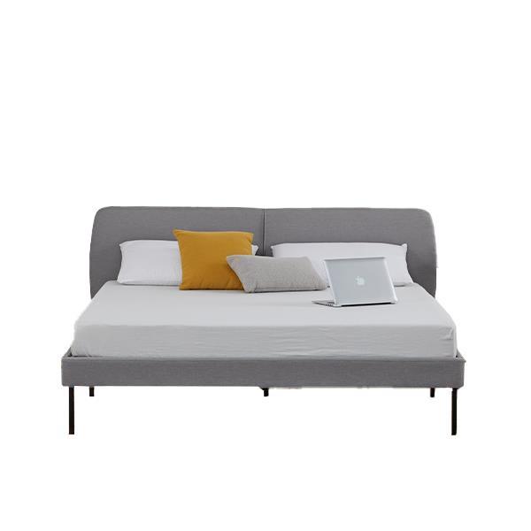 Κρεβάτι διπλό Nextdeco Jakarta khaki 160x200xY61εκ. - Image 4