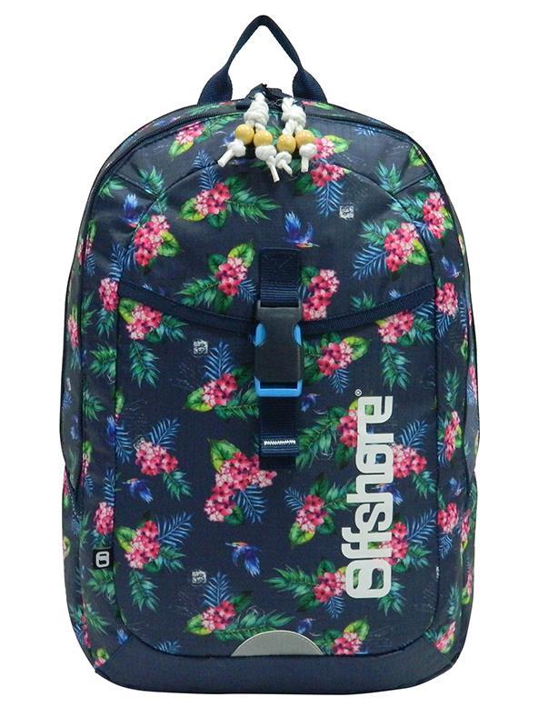 Bagtrotter τσάντα πλάτης λουλούδια 49x33x12εκ. - Image 2