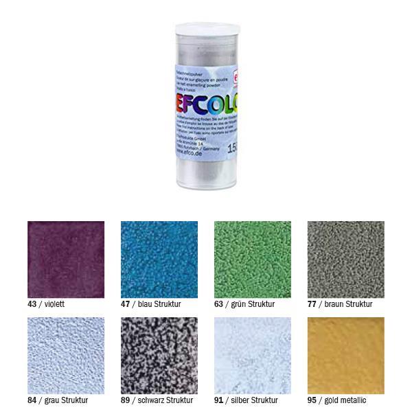 Efcolor filled σε σκόνη 8 χρώματα ανάγλυφα - Image 2