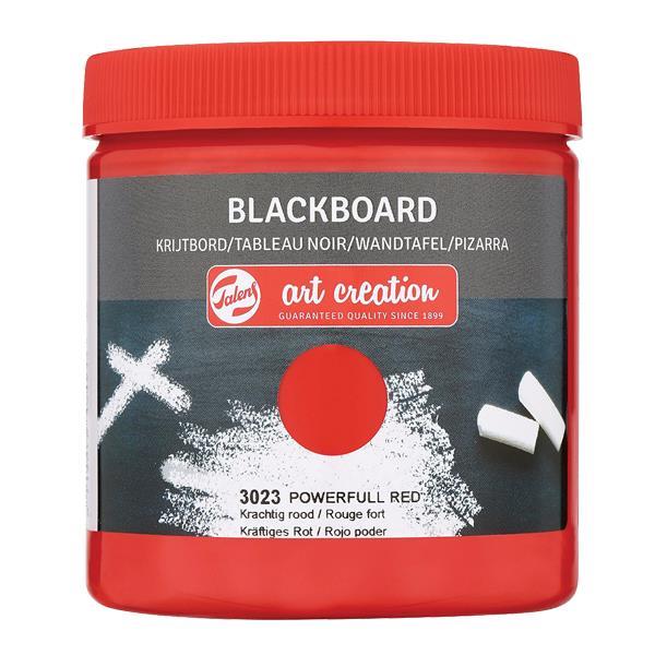 Talens blackboard paint 3023 powerful red, 250 ml - Image 3