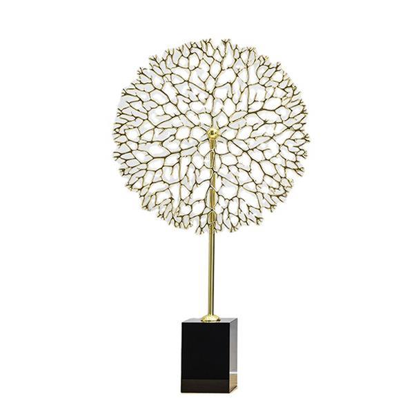 Επιτραπέζιο διακοσμητικό "Dandelion", μεταλλικό, 28x51εκ. - Image 2