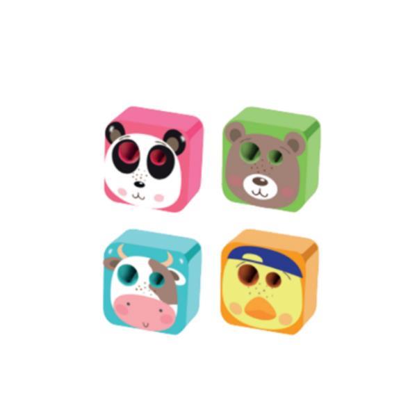 Adel ξύστρα Cubies New βαρελάκι διπλή 7mm - 12mm - Image 2