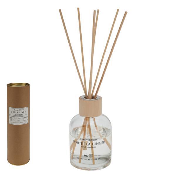 Αρωματικό χώρου "Eco Luxury" 100ml Ø6,6xY10εκ. White Tea Ginger - Image 2