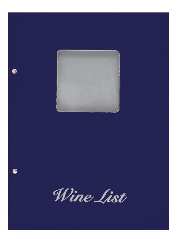 Next wine list με παράθυρο basic μπλε 23,5x32εκ. - Image 2