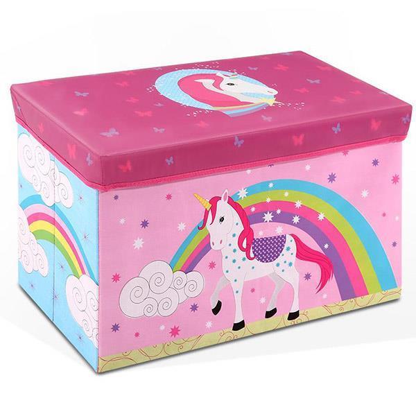 Κουτί αποθήκευσης υφασμάτινο μονόκερος Υ35x60x30εκ. - Image 2