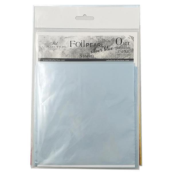 Φιλμ μεταλλοτυπίας pearl γαλάζιο15,5x15.5εκ. - Image 2