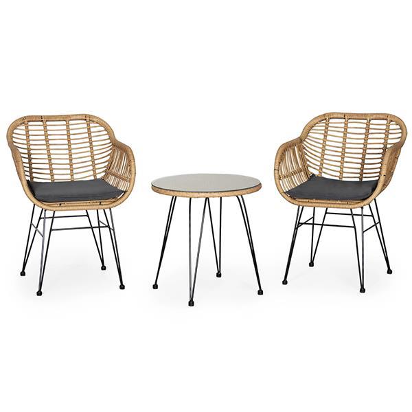 Bali σετ σαλόνι εξωτερικού χώρου 3τμχ - Image 2