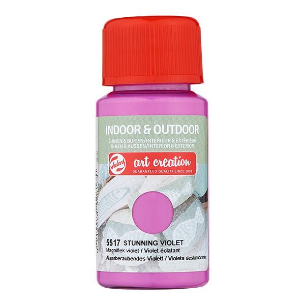 Talens χρώμα indoor/outdoor 5517 stunning violet 50ml - Image 2