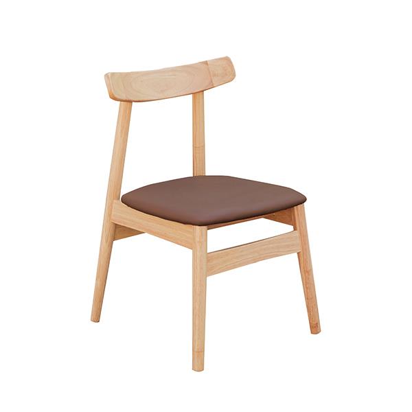 Καρέκλα ξύλινη Nextdeco Job καφέ Υ77x48x55εκ - Image 6