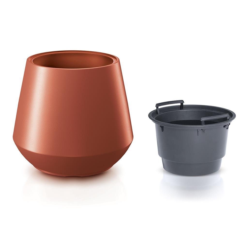 Γλάστρα - κασπώ Heos χάλκινο Y35xΦ39,5εκ. - Image 4