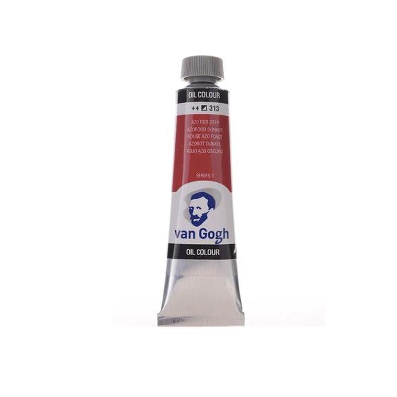 Talens van gogh χρώμα λαδιού 313 red deep azo 20ml - Image 2